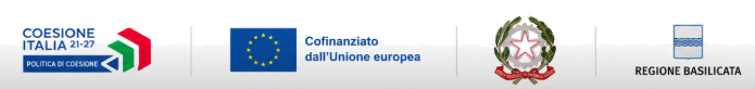 Coesione Italia 21-27 – Cofinanziato dall'Unione europea – Repubblica Italiana – Regione Basilicata